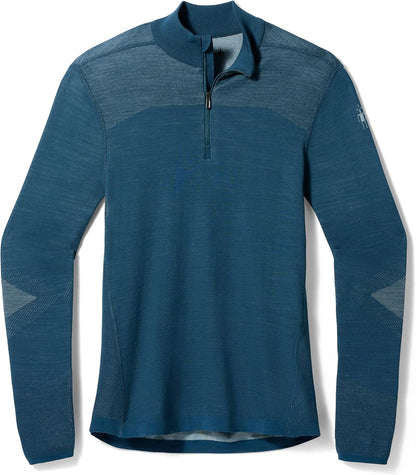 Smartwool - Intraknit Thermal Merino Base Layer 1/4 Zip - Men's - Twilight Blue