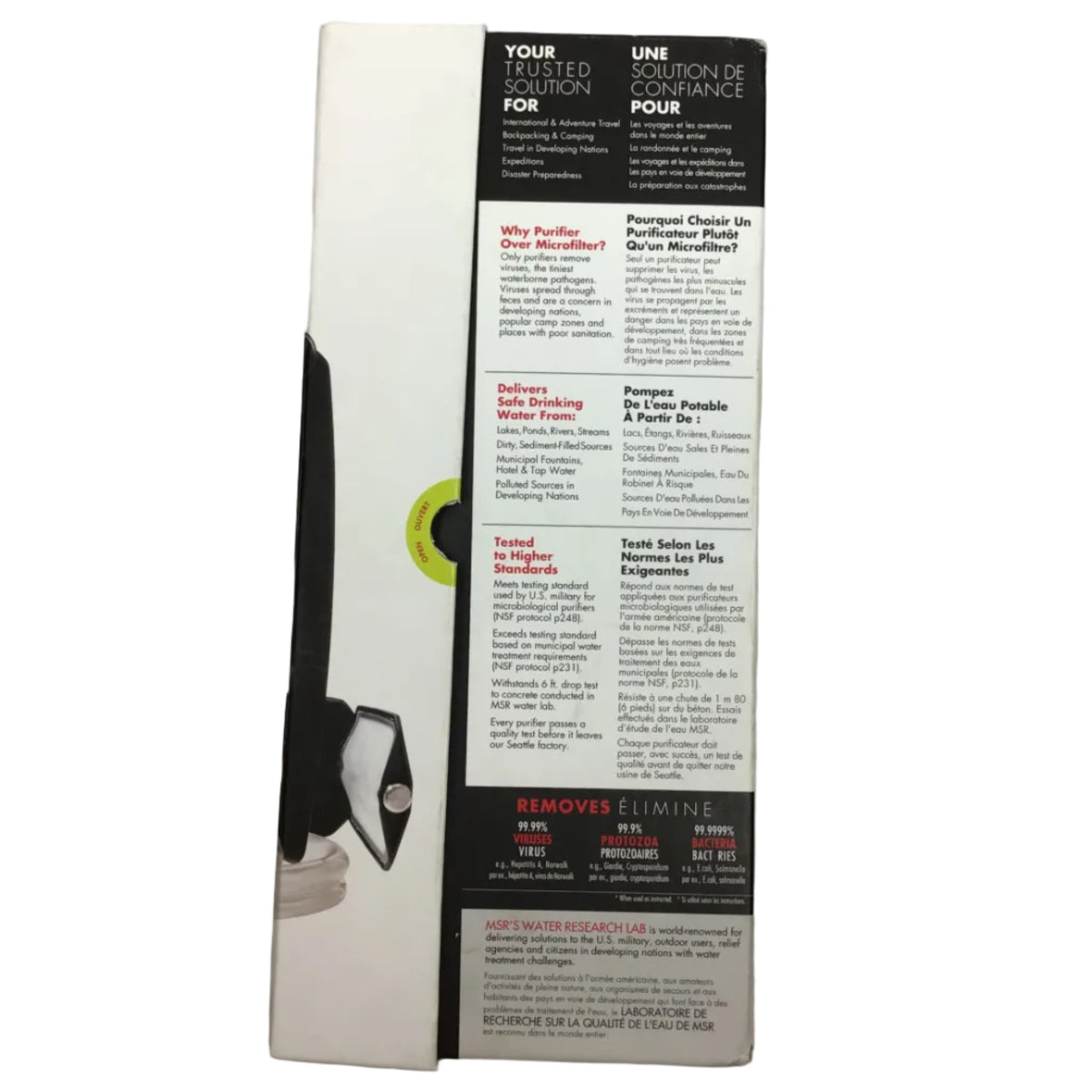 MSR Guardian Water Filter