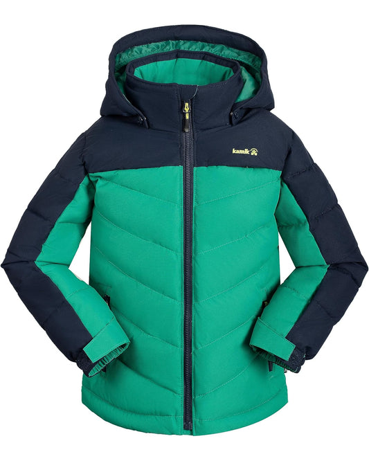Kamik - Anakin Boys Winter Jacket - Green/Midnight