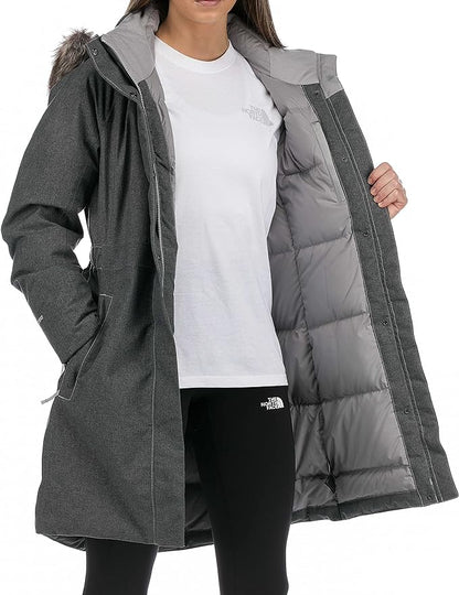 The North Face - Jump Down Parka -  Women's - Tnf Medium Grey Heather