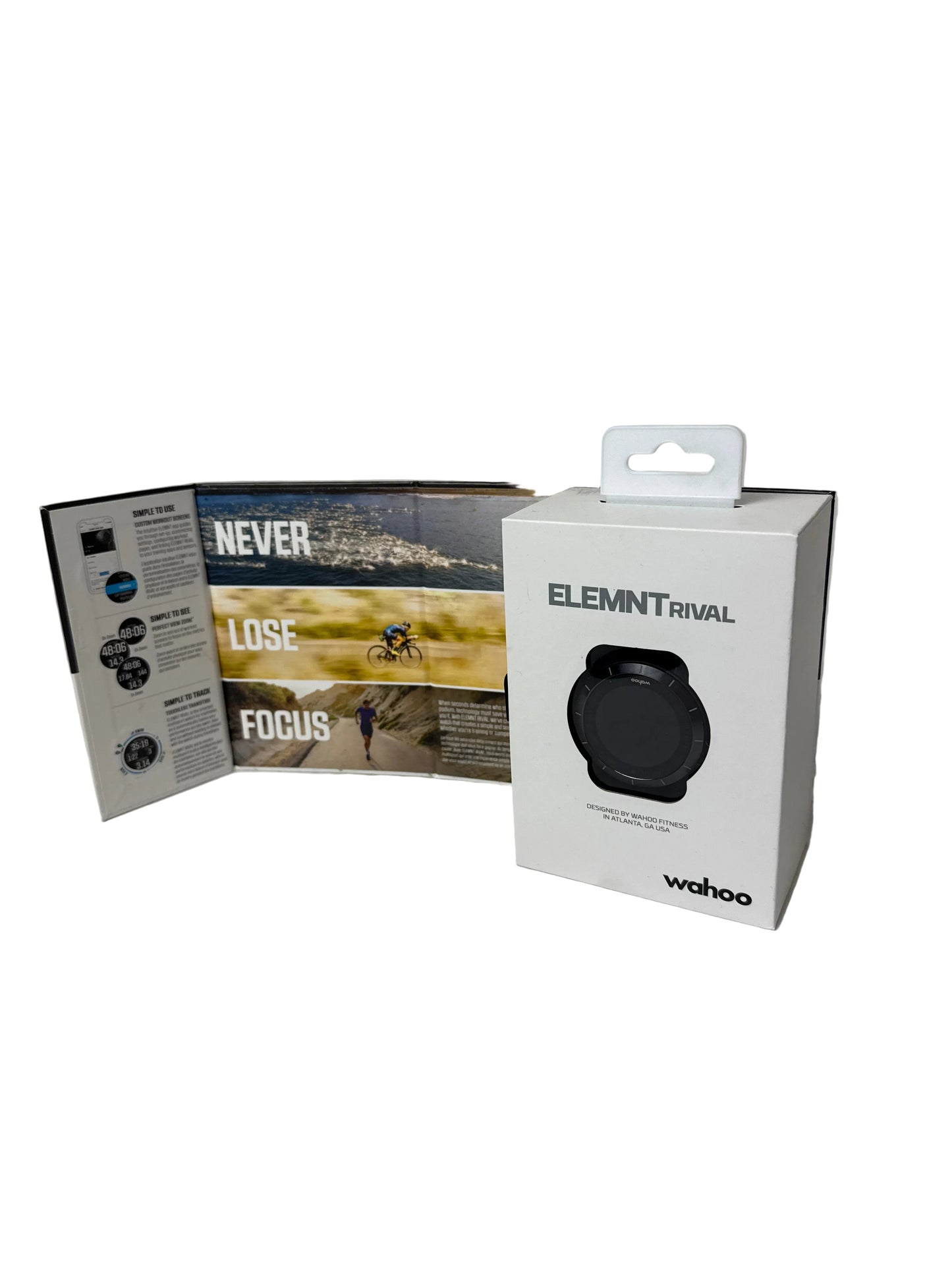 Wahoo Elemnt Rival watch blk