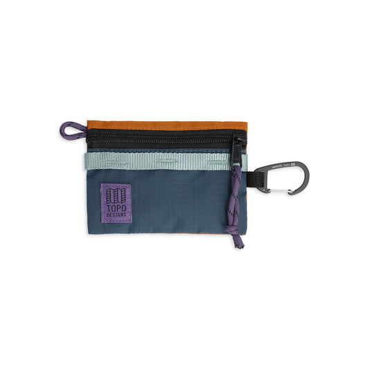 Topo Designs - Accessory Bag Mountain - Pond Blue/Spice
