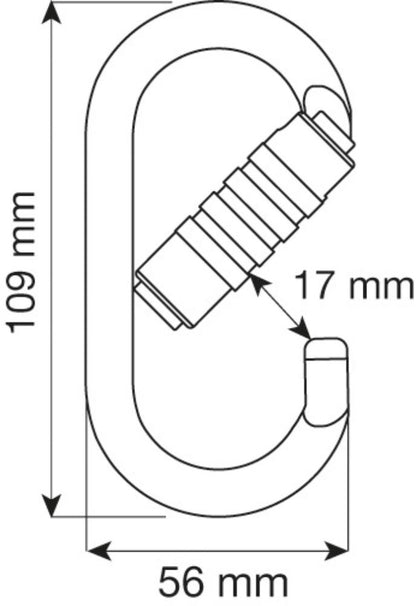Camp - Steel Oval Pro 3Lock