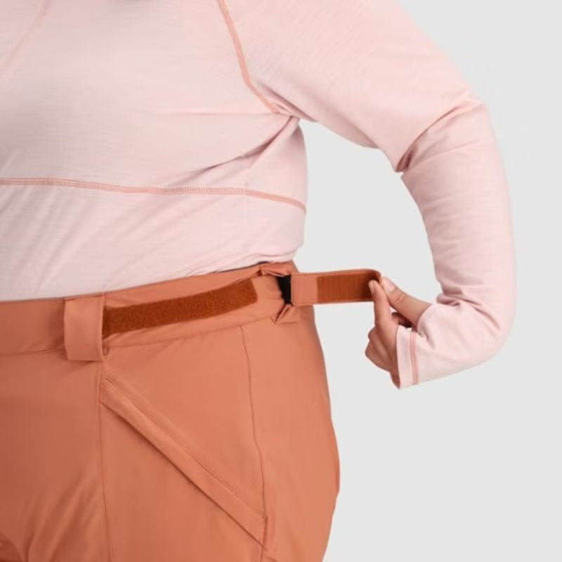 Outdoor Research - Women's Snowcrew Pants-  Plus - Cinnamon