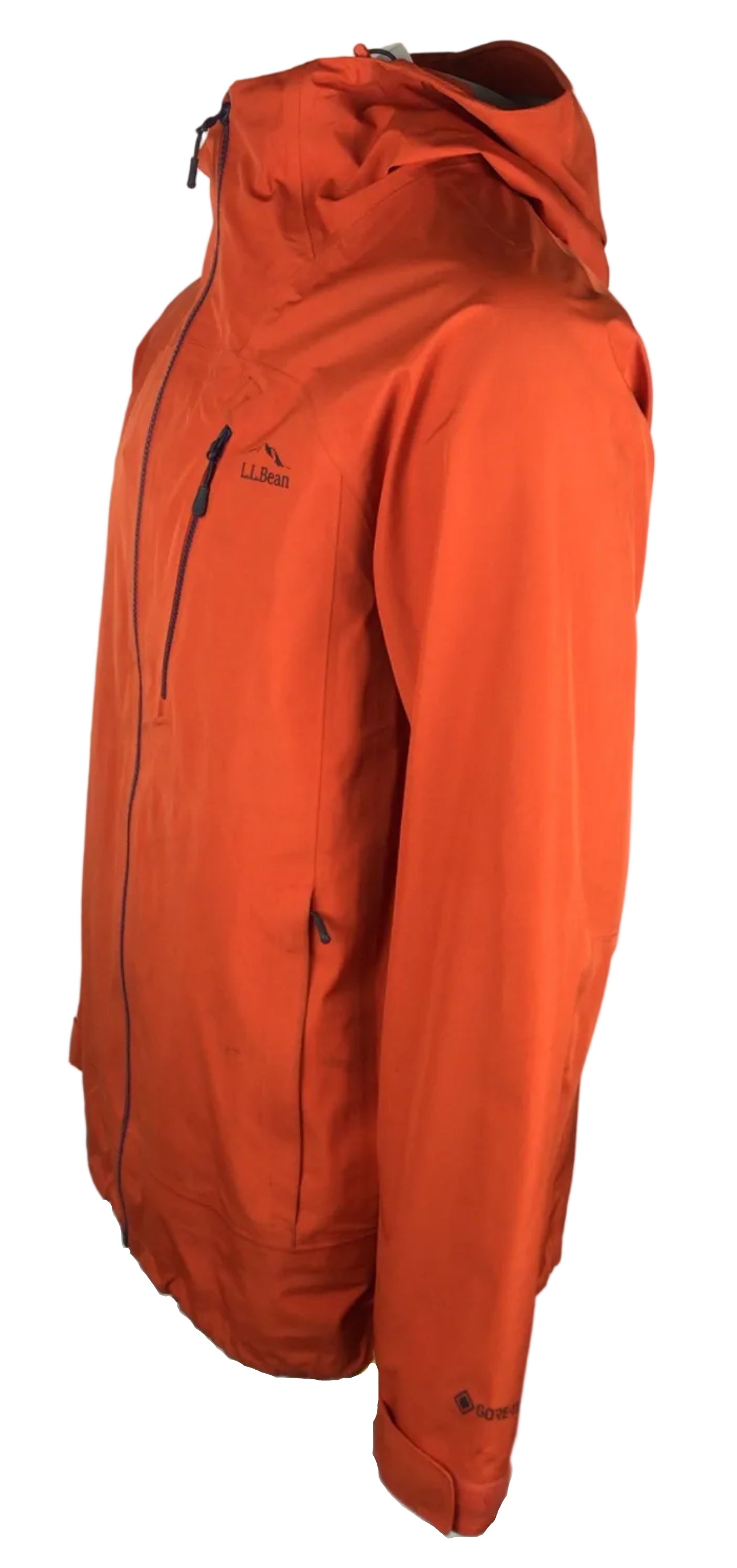 LL Bean Tech Shell Men LGREG Orange