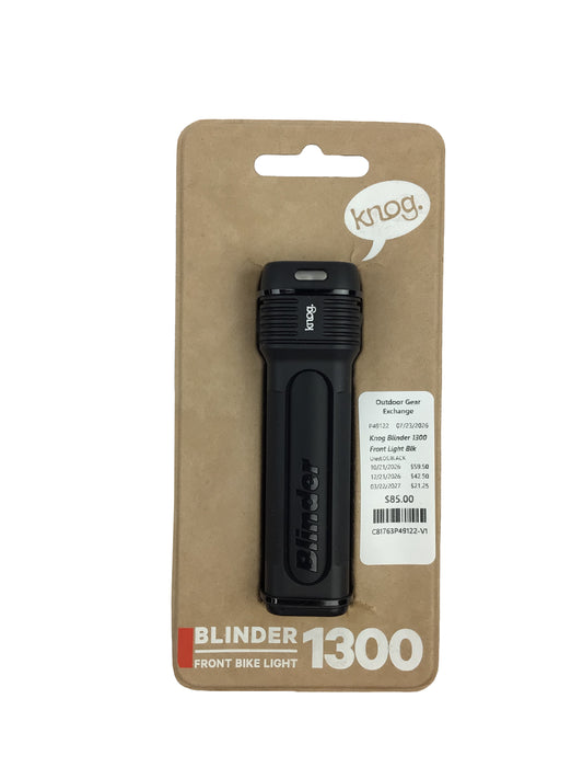Knog Blinder 1300 Front Light Blk
