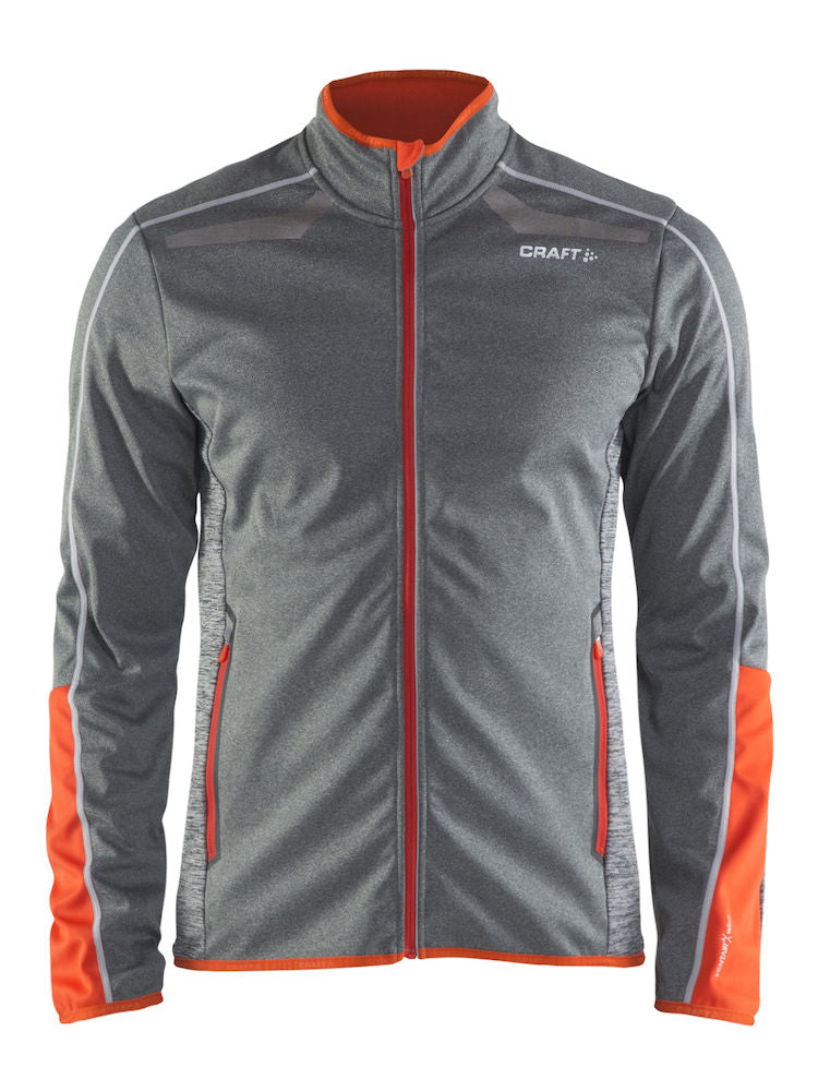 Craft - Men's Intensity Softshell Jacket - Dark Grey Melange