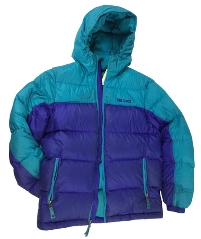 Marmot Down Jacket Kid XL Purple/Green