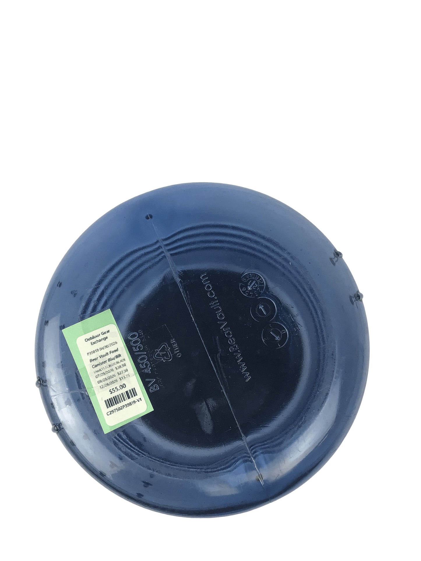 Bear Vault Food Canister Blu/Blk