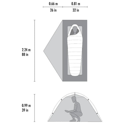 MSR - Hubba Hubba LT 1 - Sandstone