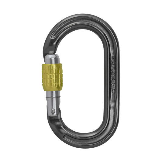 DMM - Ultra O Screwgate - Titatanium/Lime