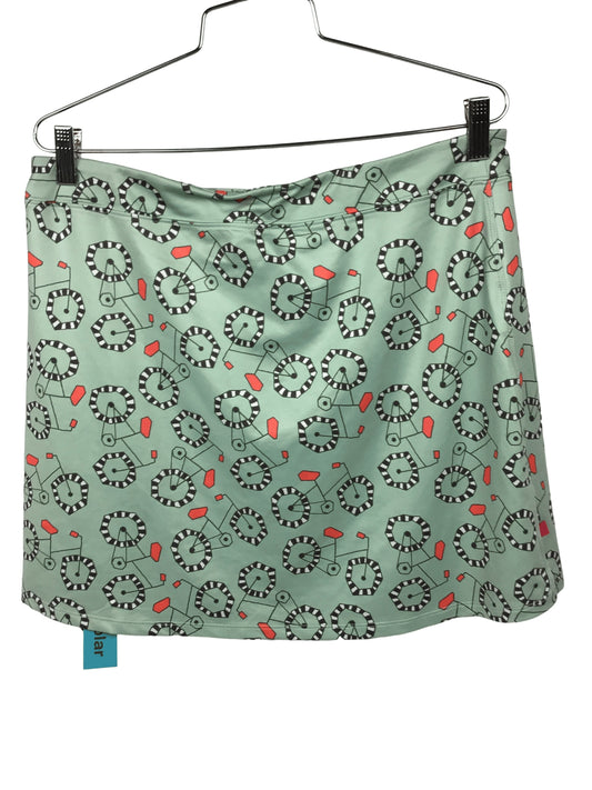 Terry Bike Skirt Wmn LG Grn