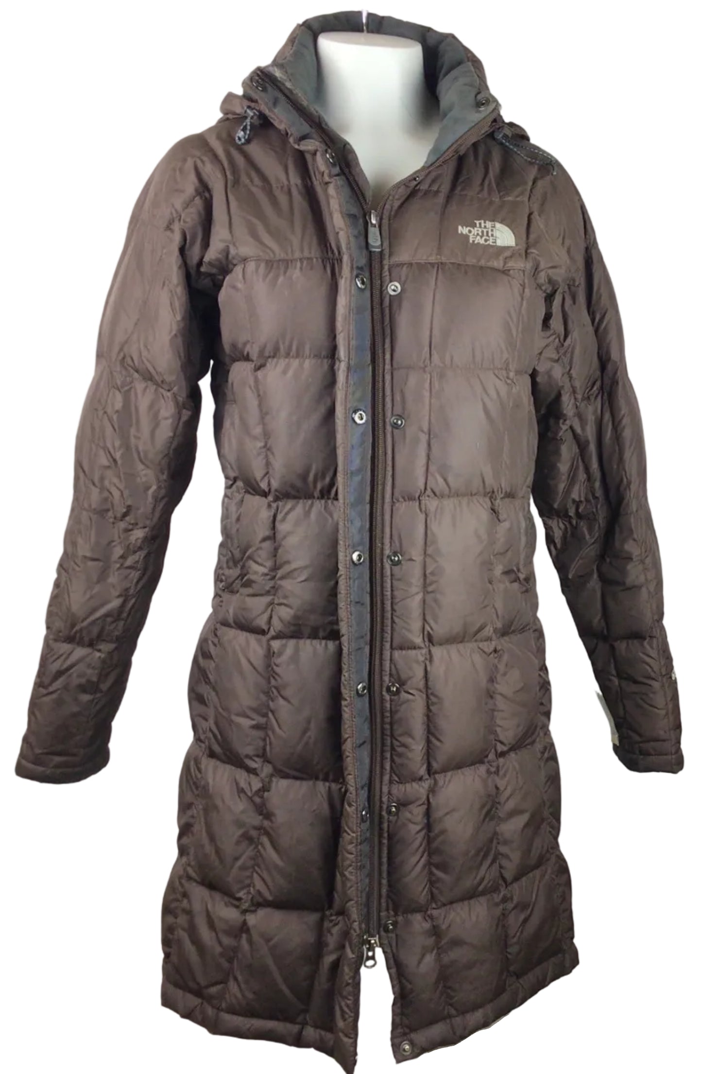 The North face Long Puffer Coat Wmn SM Brown