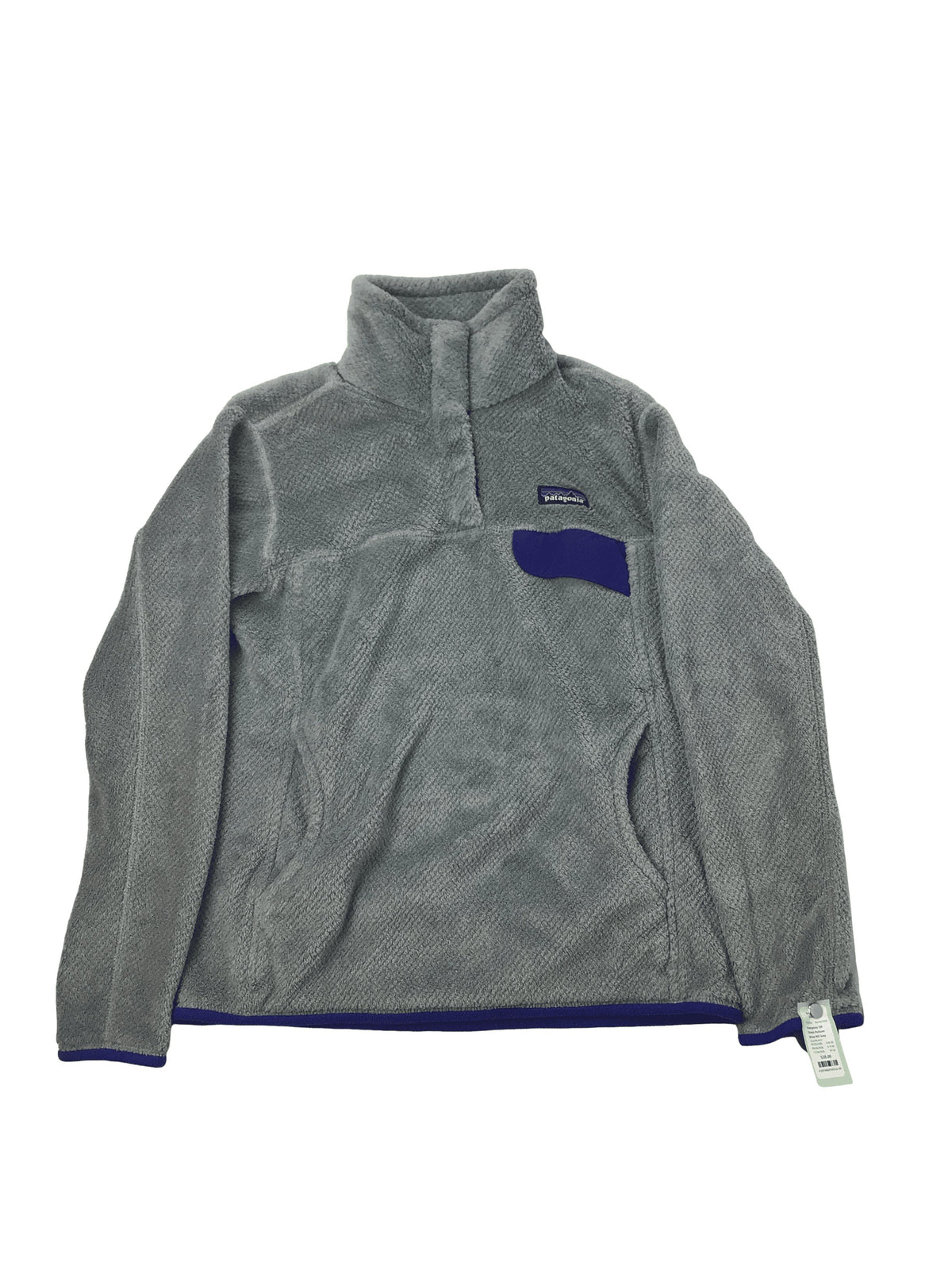Patagonia QB Fleece Pullover Wmn MD Grey