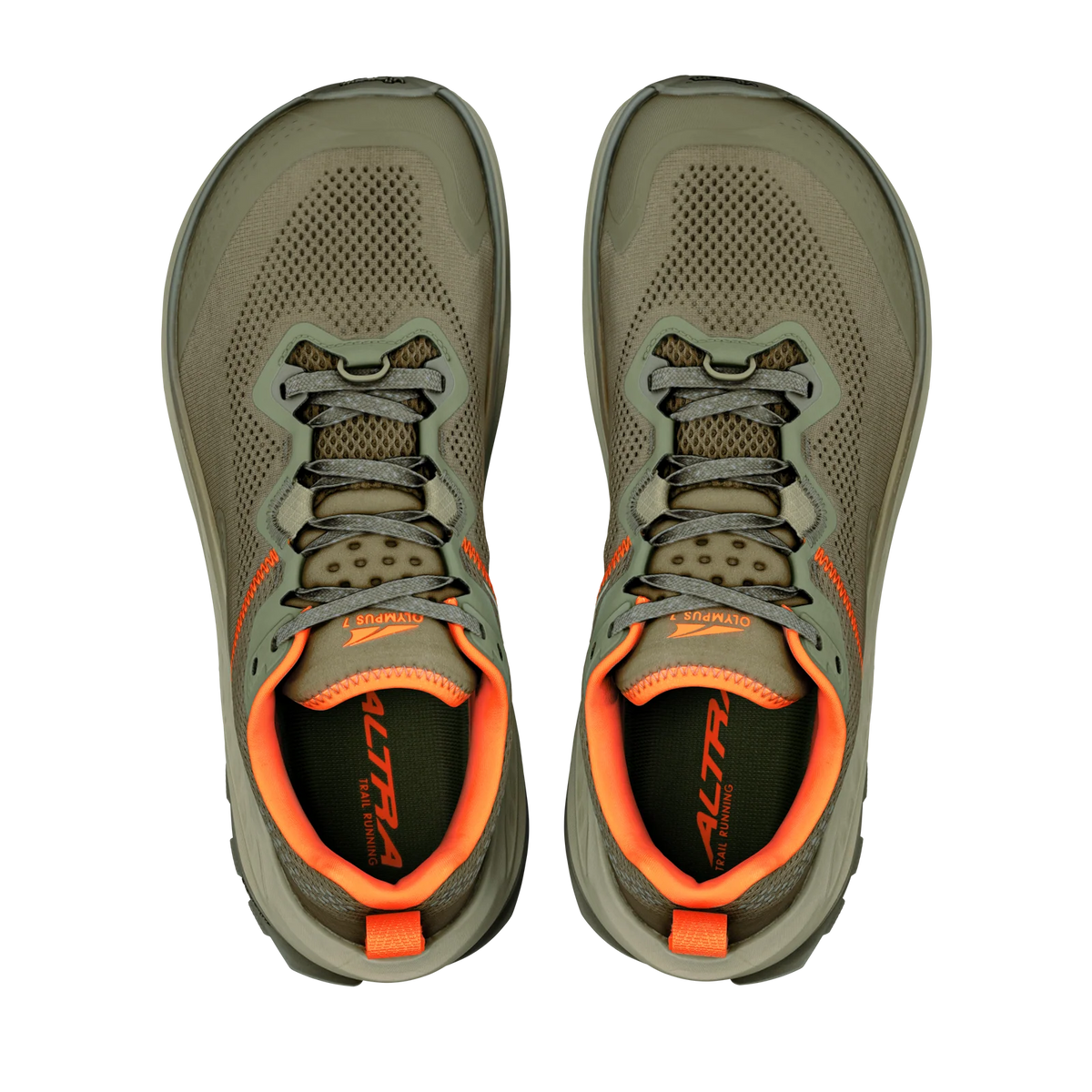 Altra - Men's Olympus 7 - Dark Olive/Black/Aloe