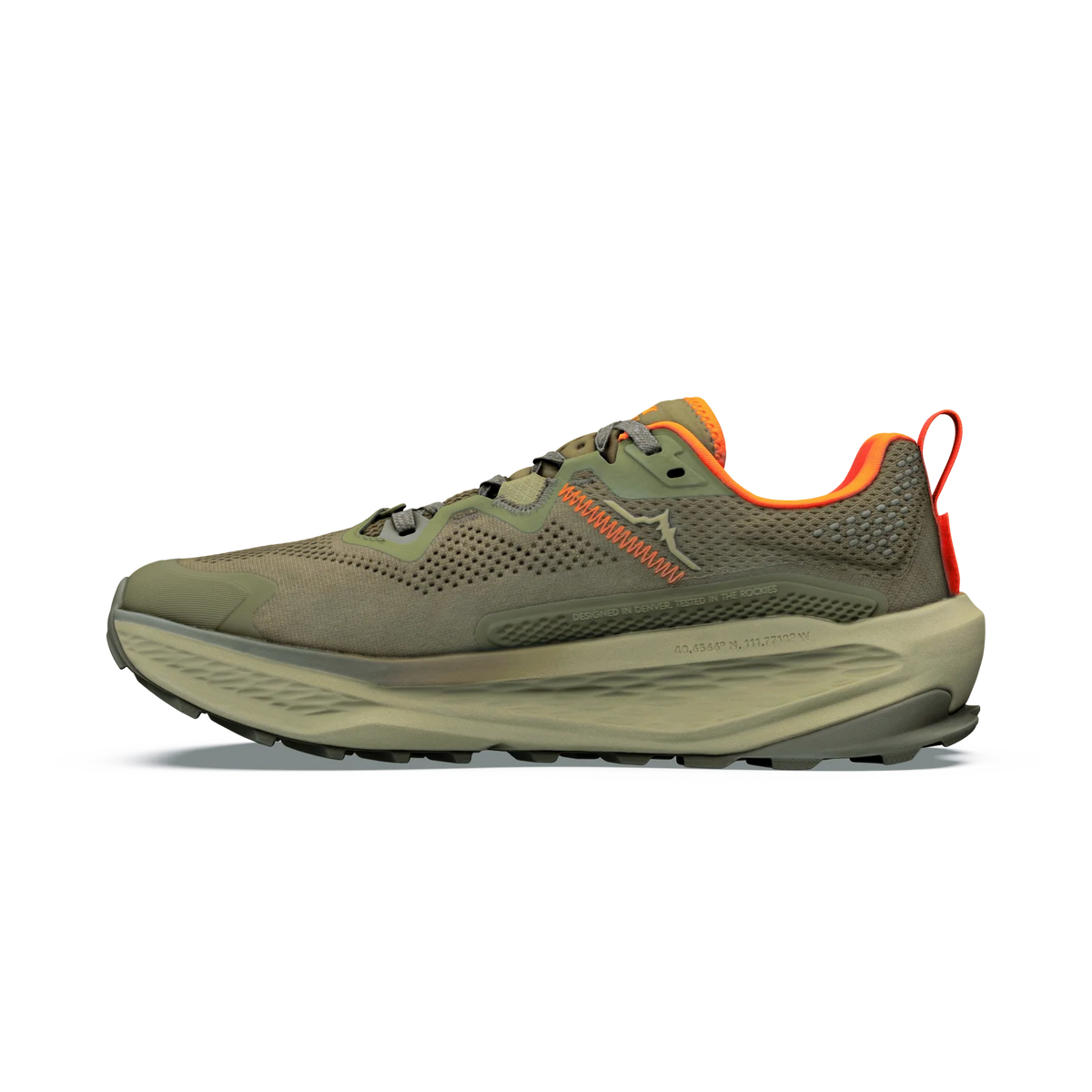 Altra - Men's Olympus 7 - Dark Olive/Black/Aloe