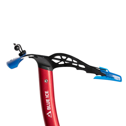 BLUE ICE - Akila Hammer Lt Ice Axe - Patrol Red
