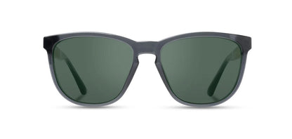 Camp Eyewear - Arrowcrest - Fog / Walnut; Basic Polarized G15