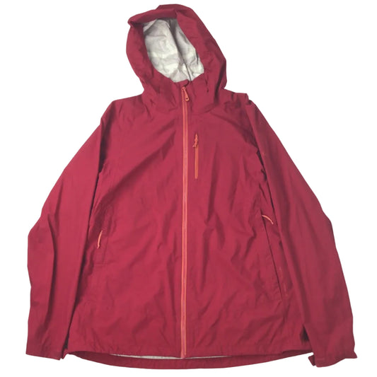 Mountain Hardware Raincoat W Red XL