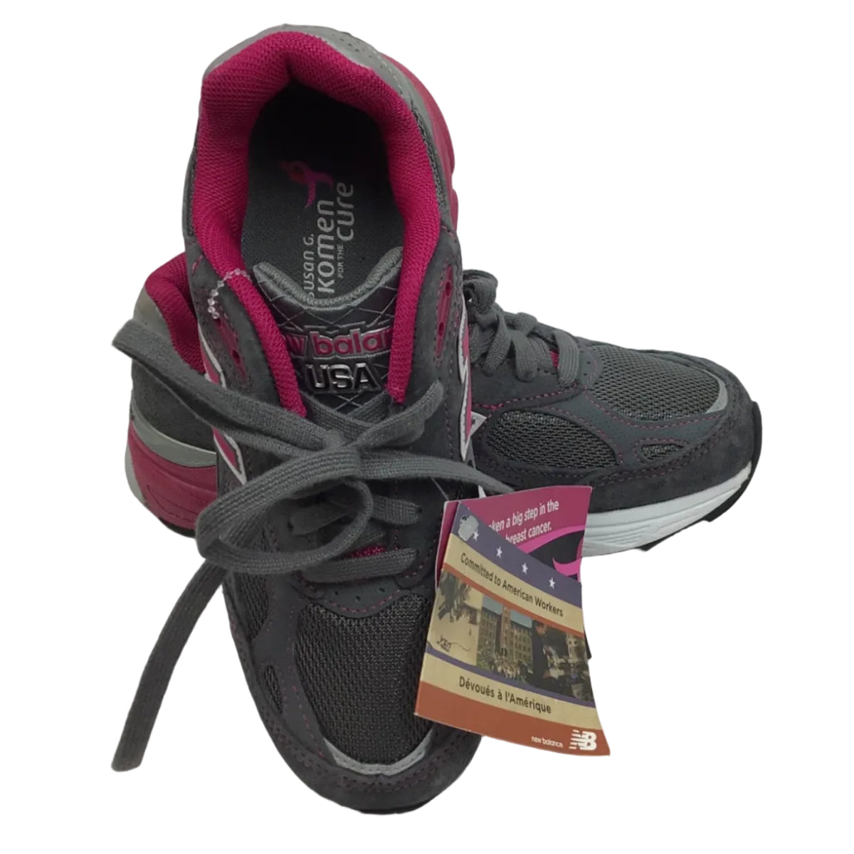 New Balance 990 Susan G. Komen Wmn 5 Gry