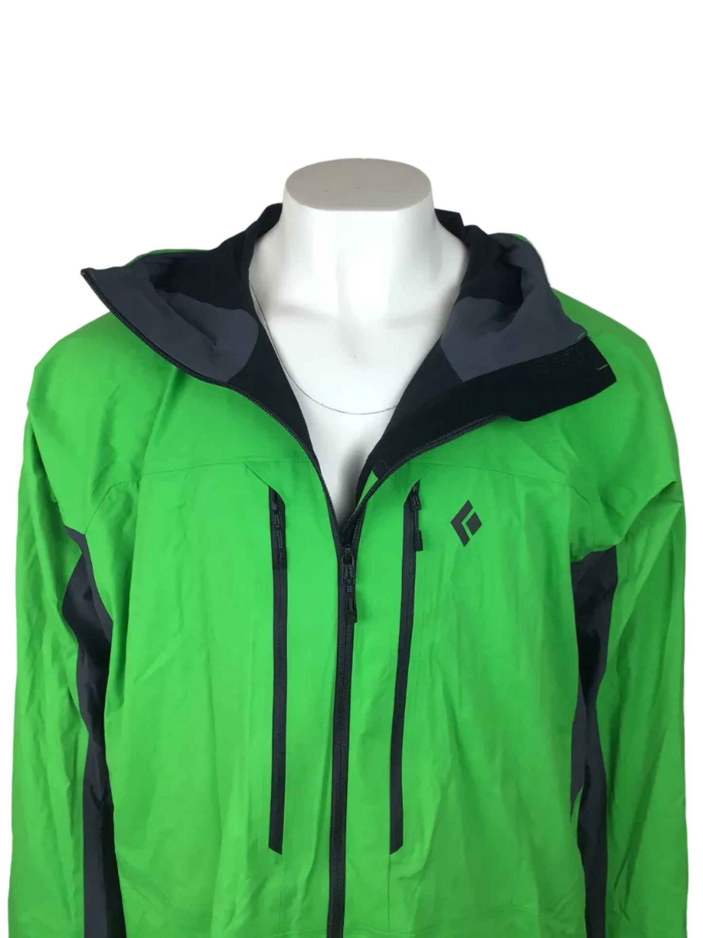Black Diamond Dawn Patrol Jacket Men LG Green/Grey
