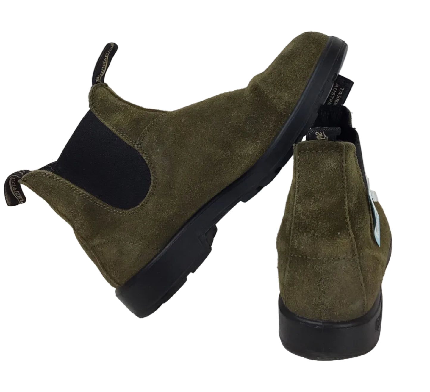 BLUNDSTONE BOOTS M AUS10.5 GRN