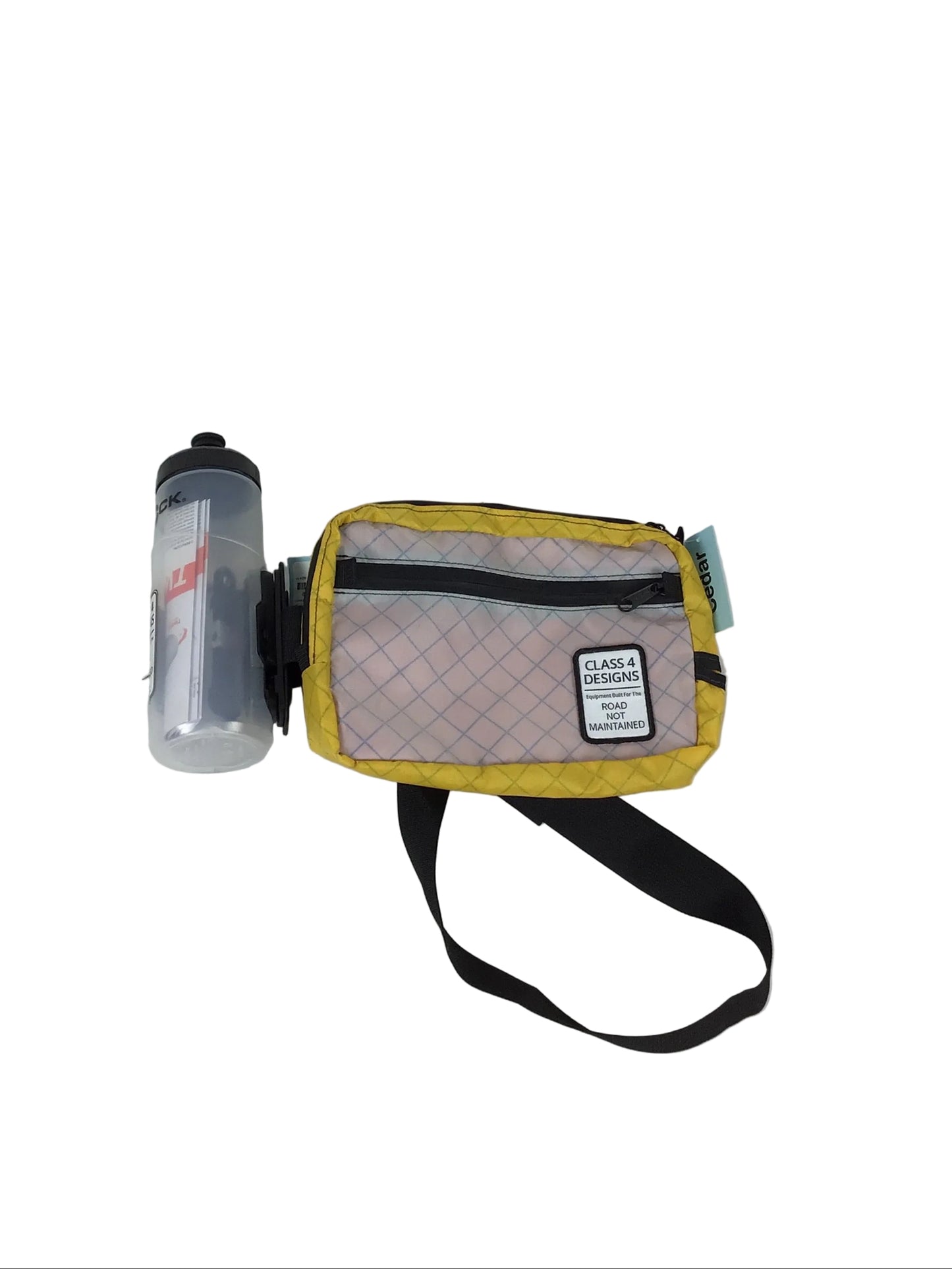 CLASS 4 DESIGNS WATER BOTTLE PACK WHITE/YELLOW