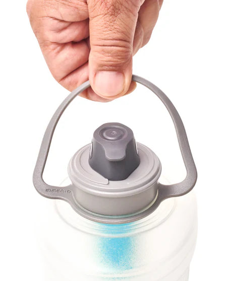 Hydrapak - Flux Plus 1.5L Filter Bottle - Clear HP Blue