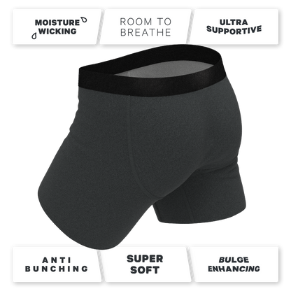 The Basalt | Heather Charcoal Ball Hammock® Pouch Underwear