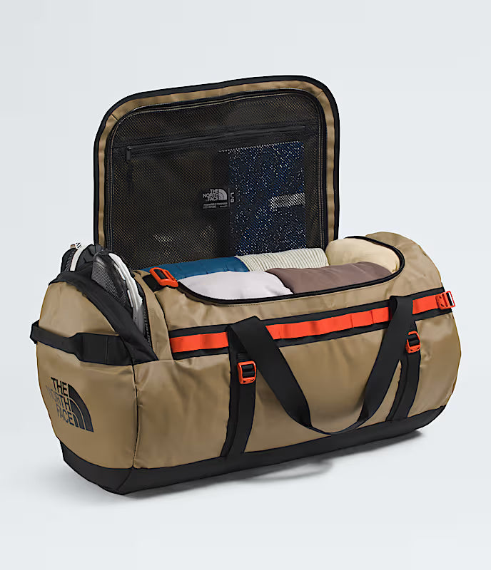 The North Face - Base Camp Duffel L - Cedar/TNF Black/Lava Red