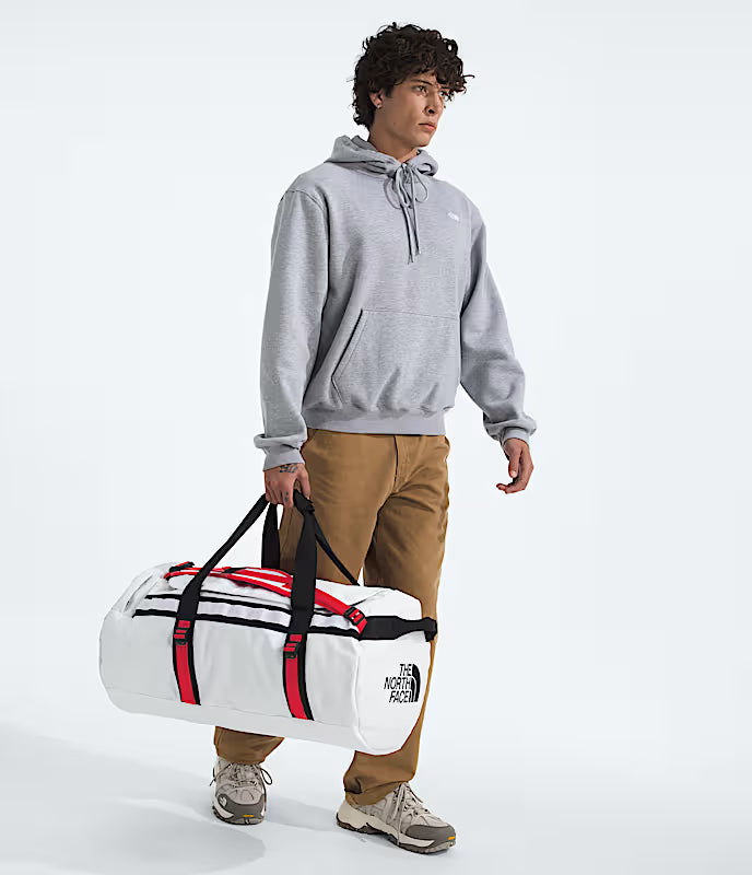 The North Face - Base Camp Duffel M - TNF White/TNF Black/Elevation Red