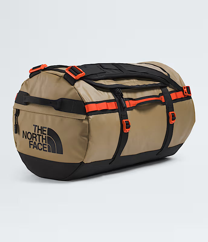 The North Face - Base Camp Duffel S - Cedar/TNF Black/Lava Red
