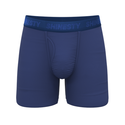 The Bloom Moon | Tonal Navy Ball Hammock® Pouch Underwear With Fly