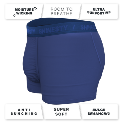 The Bloom Moon | Tonal Navy Ball Hammock® Pouch Trunks Underwear