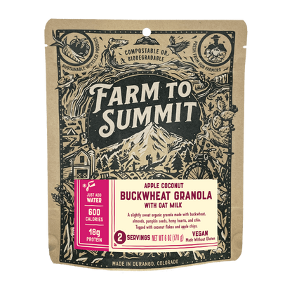 Farm to Summit - Apple Buckwheat Granola (Cold Soak)