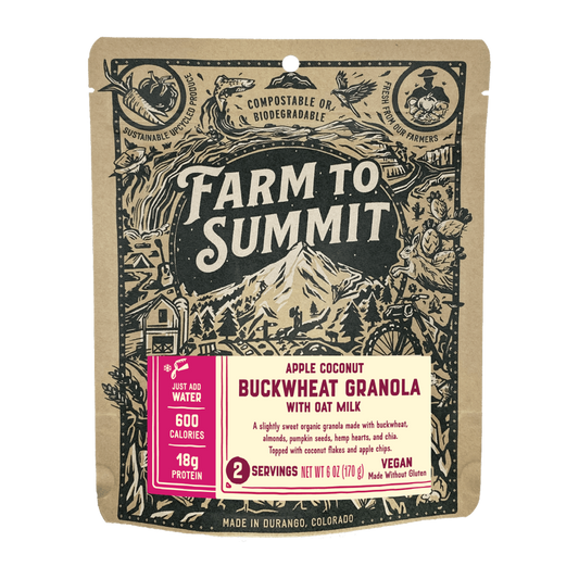 Farm to Summit - Apple Buckwheat Granola (Cold Soak)