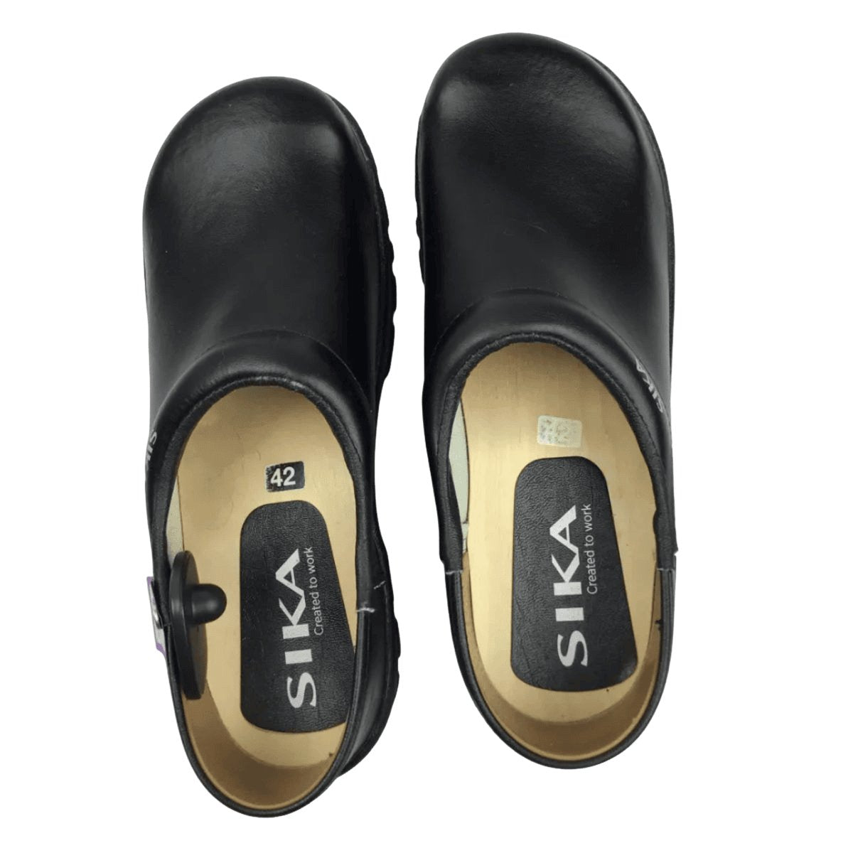 Sika Birchwood Comfort Clog Wmn 42 Blk