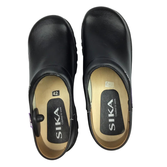 Sika Birchwood Comfort Clog Wmn 42 Blk