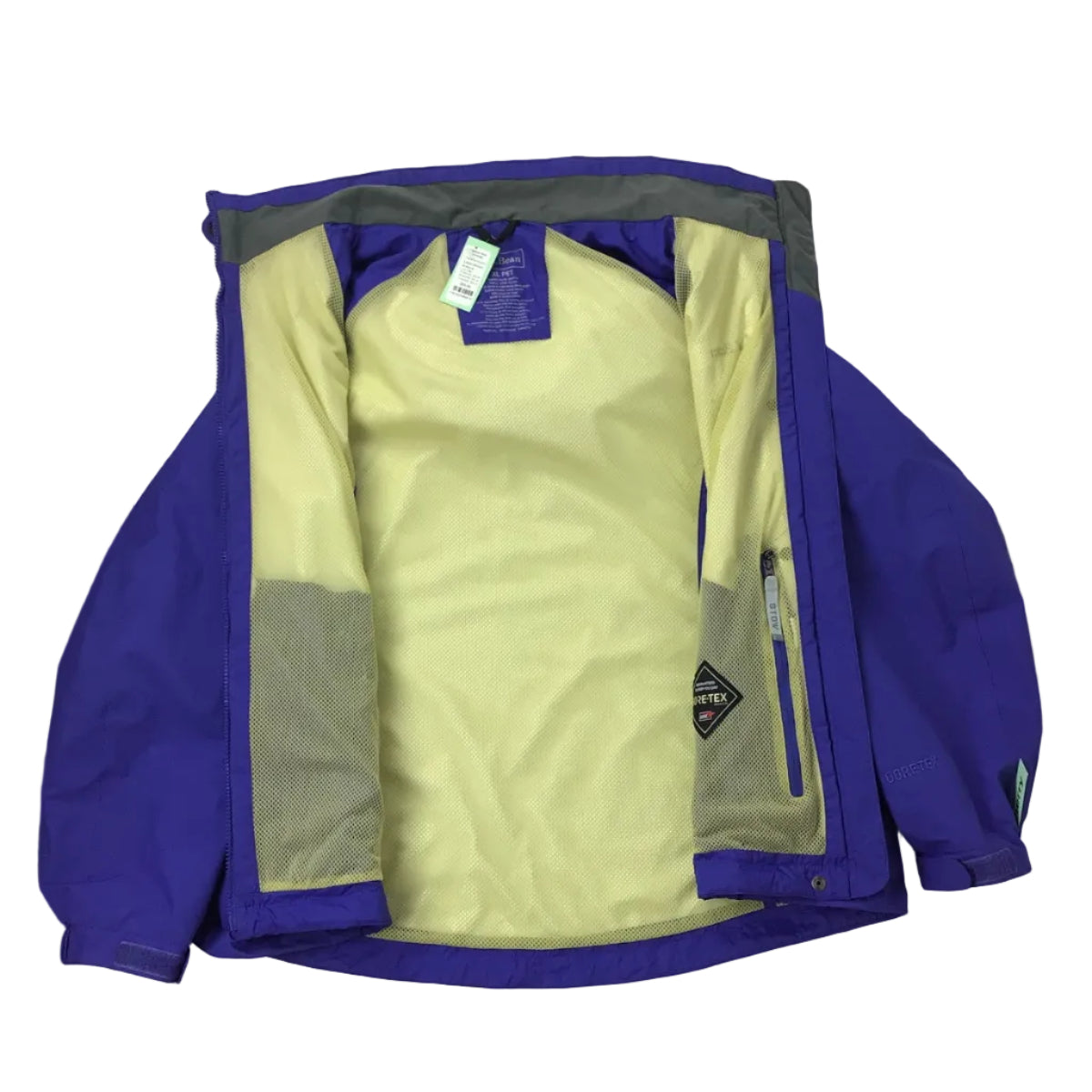 LLBean Raincoat W Blue XL