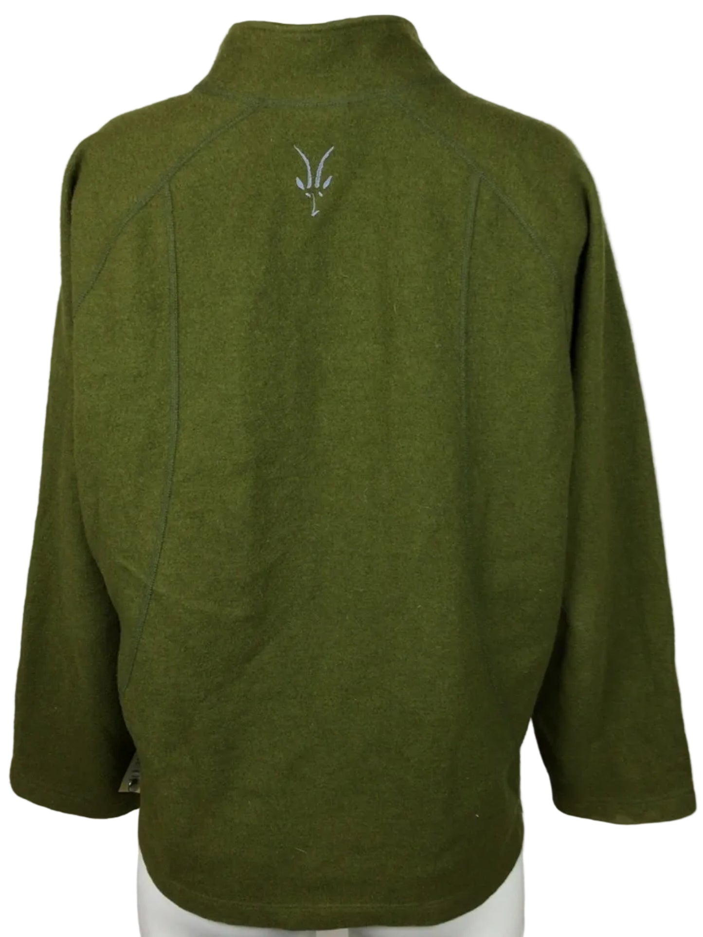 Ibex Quarter Zip Merino Pull Over Men LG Green