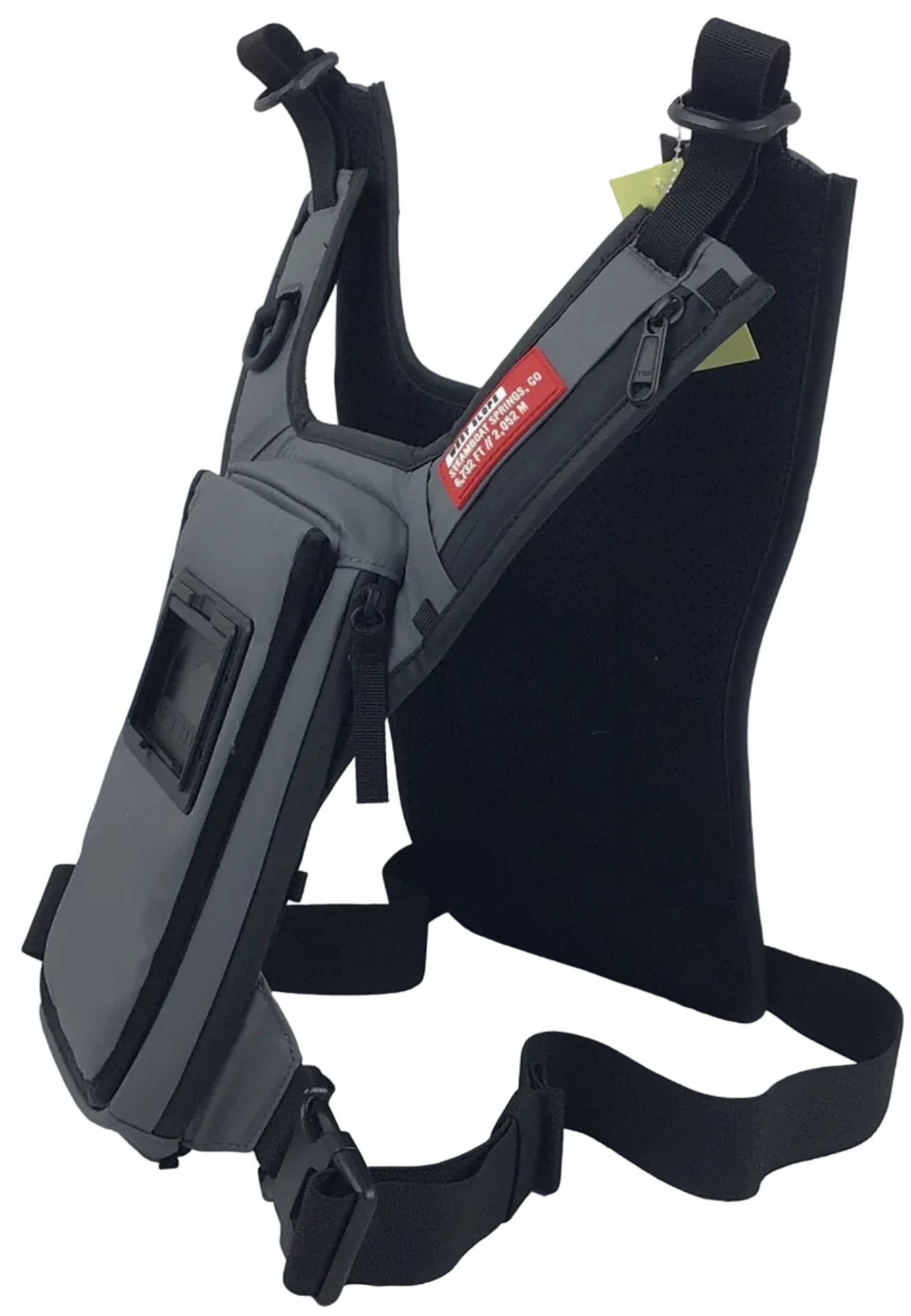 West Slope Chest Pack Cell Phone Holder Grey