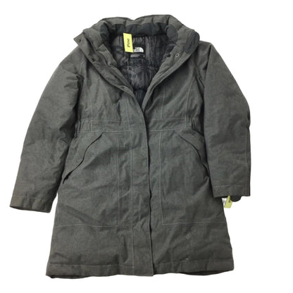TNF Long Down Coat Wmn SM Grey
