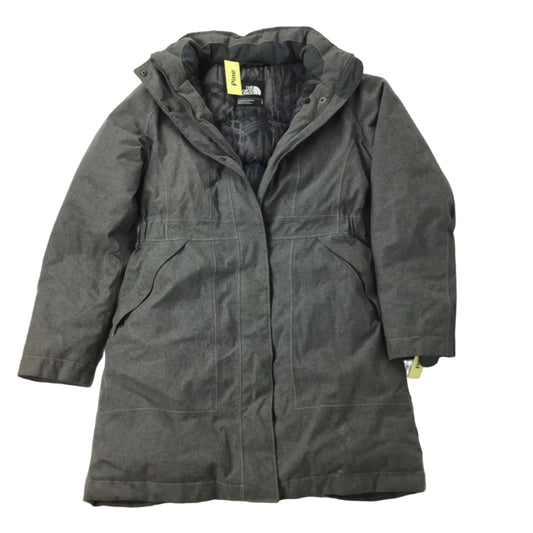 TNF Long Down Coat Wmn SM Grey