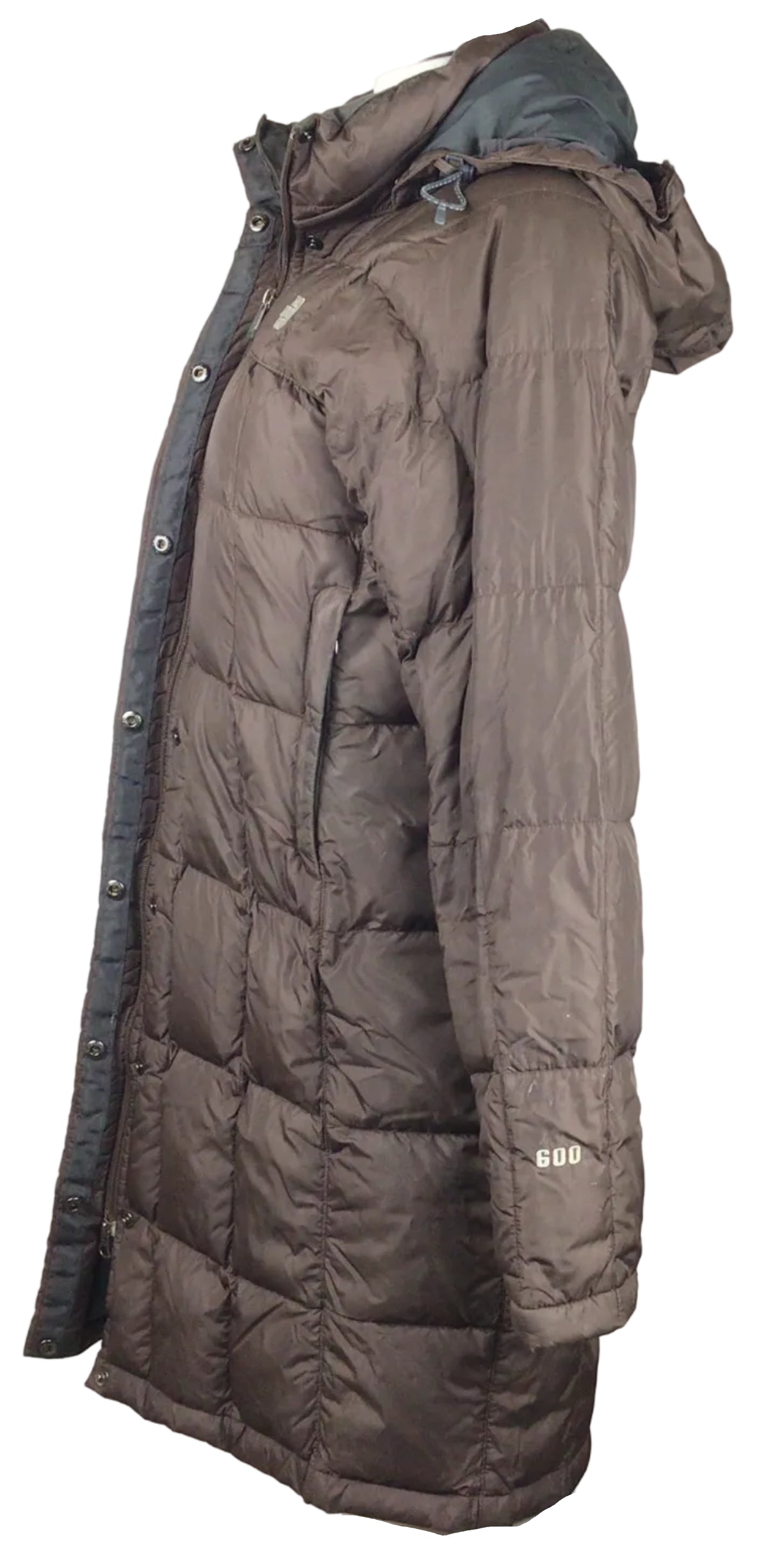 The North face Long Puffer Coat Wmn SM Brown