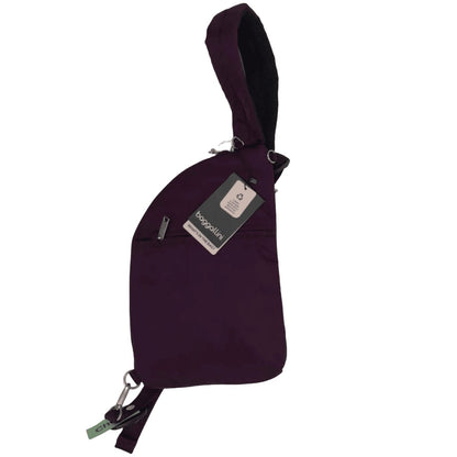 Baggalllini Securetex Anti-Thft Half Moon Purple