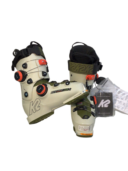 K2 Cortex 140 Zonal Ski Boots 26.5 White