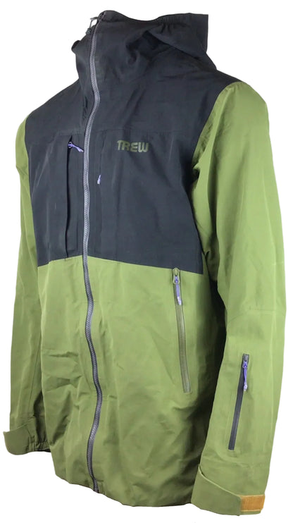 Trew Winter Shell Men LG Green/Black