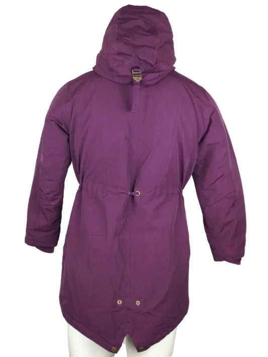 Burton Long Winter Coat Wmn XL Purple