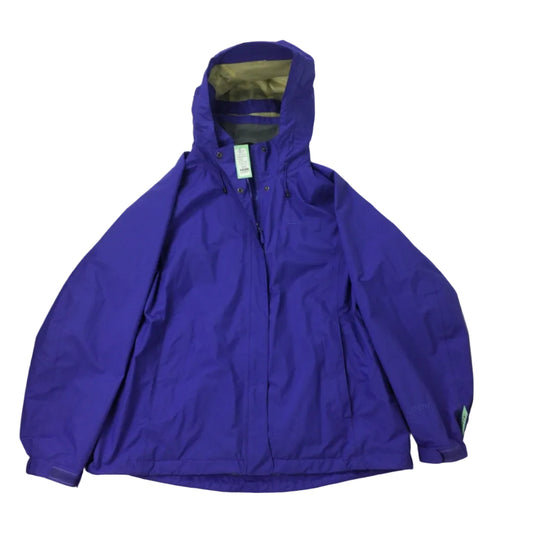 LLBean Raincoat W Blue XL