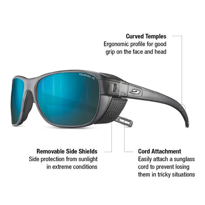 Julbo - Camino - Translucent Black/Gray Spectron 3 Polarized HD
